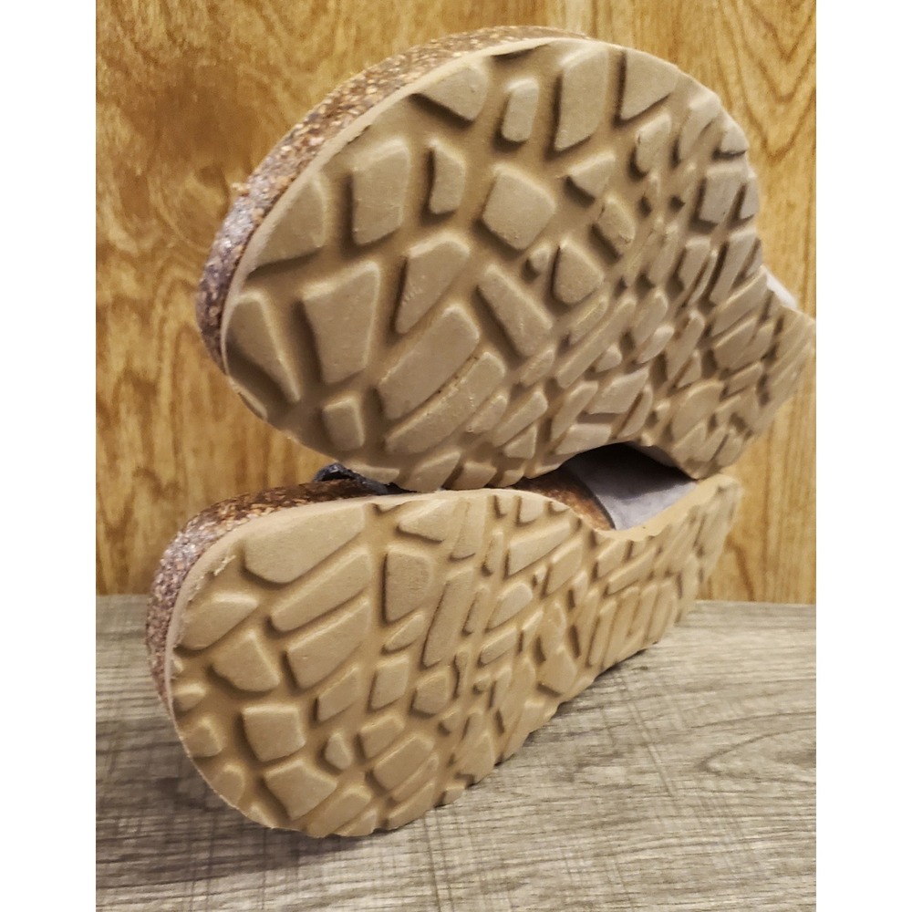 Mila Paoli Braided Cork Wedge Sandals Women's Size‎ 7 Blue - Picture 8 of 12